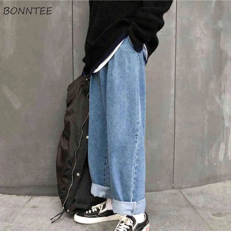 Dżinsy jambes lame hommes pantalon Amin Grande Taille 5xl Tendance Style Coren tout Asorti Harajuku proste Ulzzang 0309