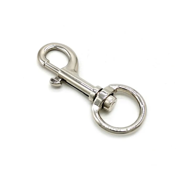 Metal Swivel Trigger Lobster Clasp Snap Hook Key Chain Ring