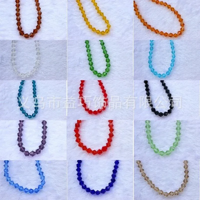 Pcs Beads 1000Pcs DIY 4mm Faceted Bicone Crystal Glass Beads & 9000Pcs Seed 15 Multicolor Assortment Jewelry Pouches Bags248t