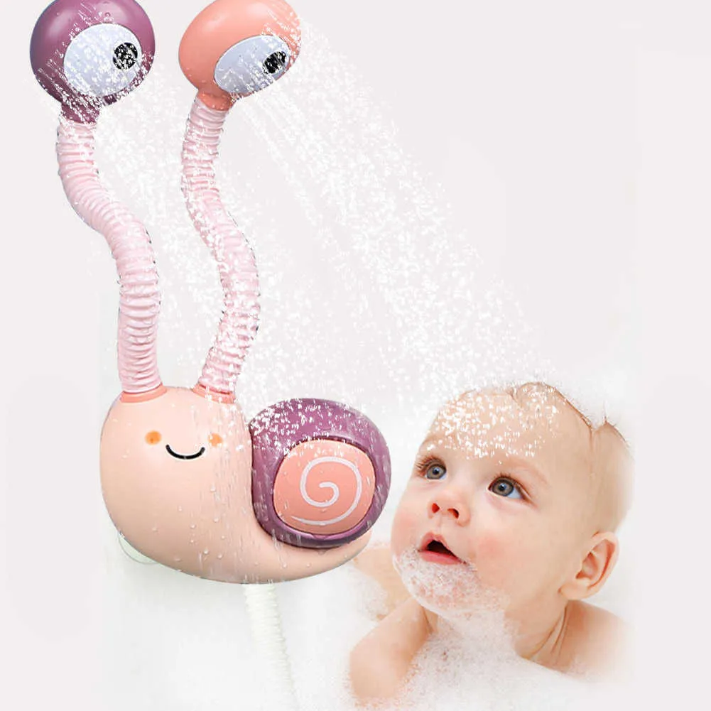Jouet de douche de bébé Robinet de jeu d'eau Jet de douche électrique Salle  de bain pour enfants