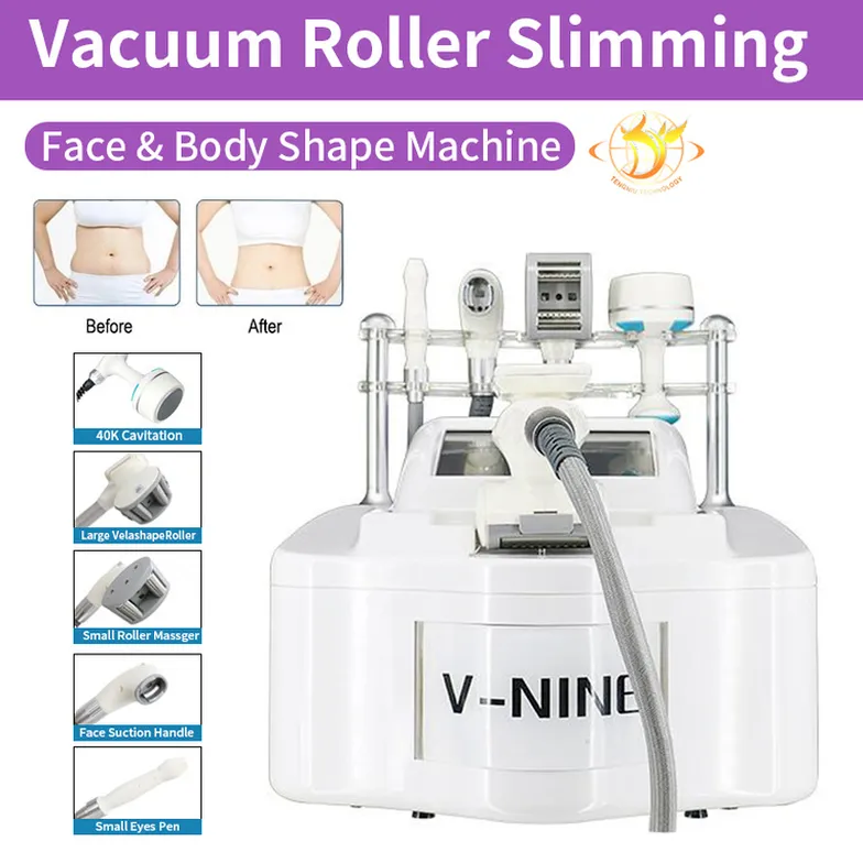 Body Sculpting Machine Vacuüm Rf Infrarood Roller Massage Slanke Therapie Vetverwijdering Cavitatie Ultrasone Therapie205