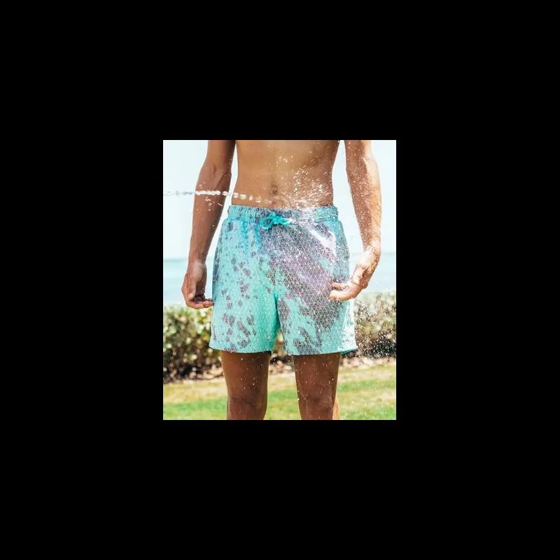 Męskie stroje kąpielowe Summer męskie dorosłe dzieci pływające szorty wrażliwe na temperaturę, zmieniające kolor na plażę krótkie spodnie Swim Plutks -40