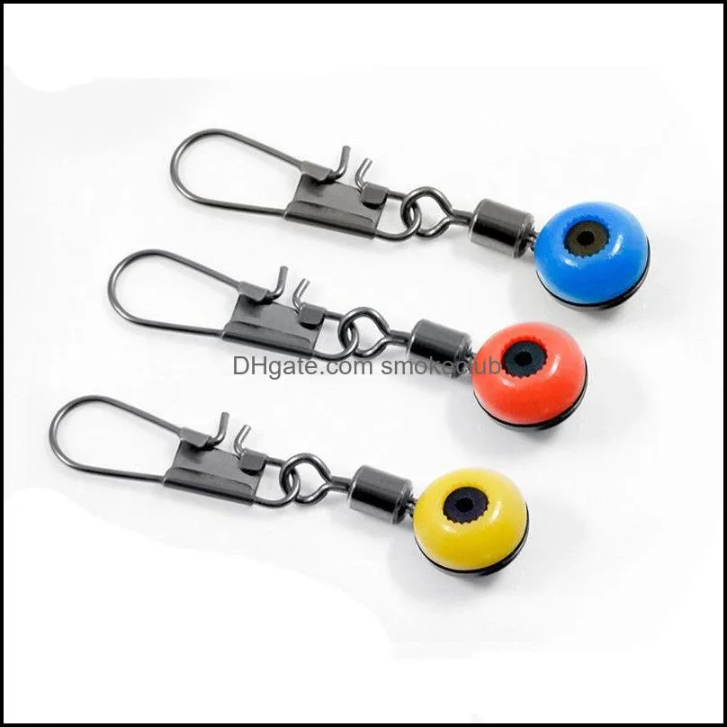 Fishing Accessories Connector Float Rolling Swivel Supplies With Box Carry Sea