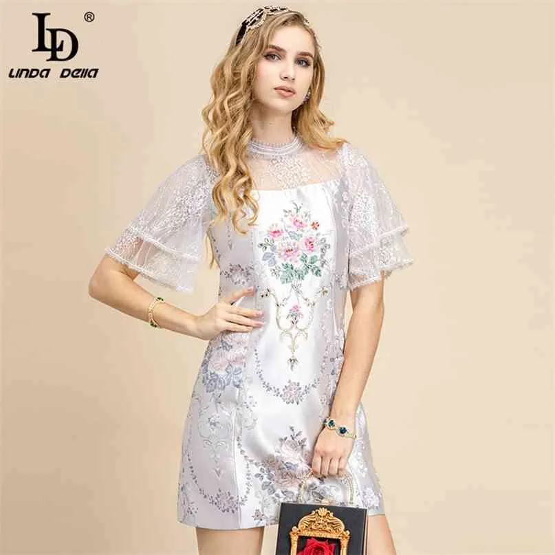 Elegant Womens Vintage Summer Dresses - Jacquard Lace Mini. Shop Now! from  Dhgate Basic & Casual Dresses - price 130.14