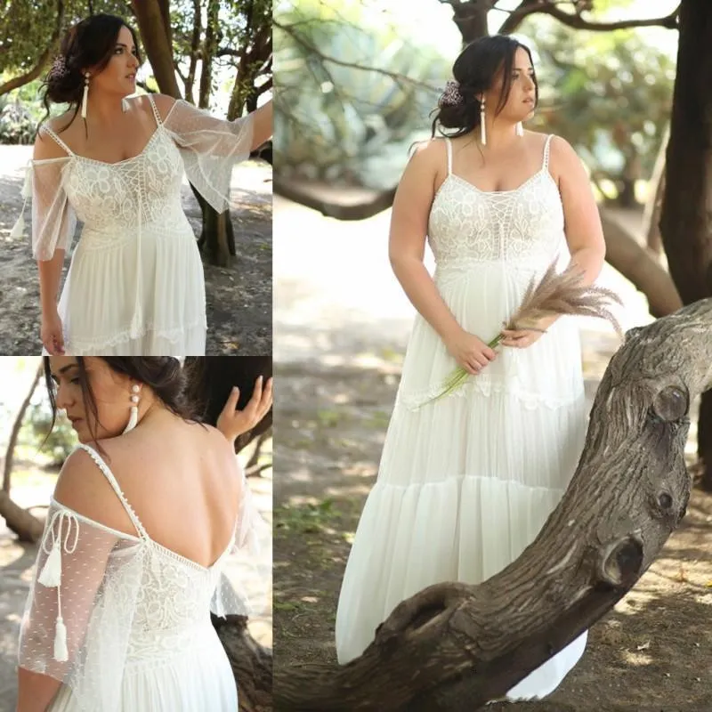 Plus Size Beach Wedding Dresses