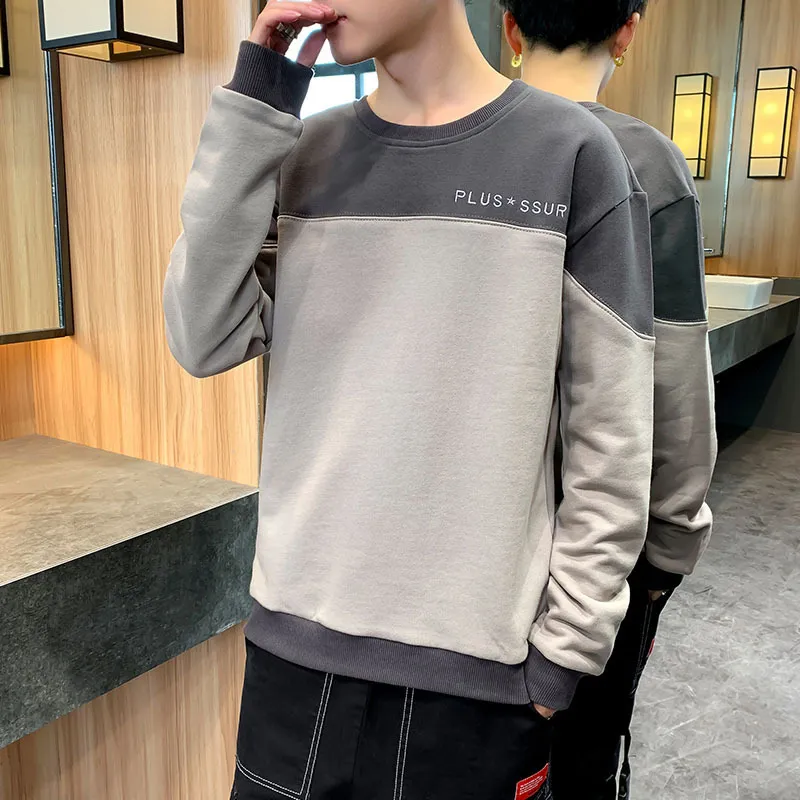 大阪府 ショップ 店舗検索 メンズセーター長袖tシャツ春と秋21年韓国の男性のラウンドネック服ファッションブランドボトムドシャツメンズファッション 直販最安 Eliteklub Poliklinikabagatin Hr