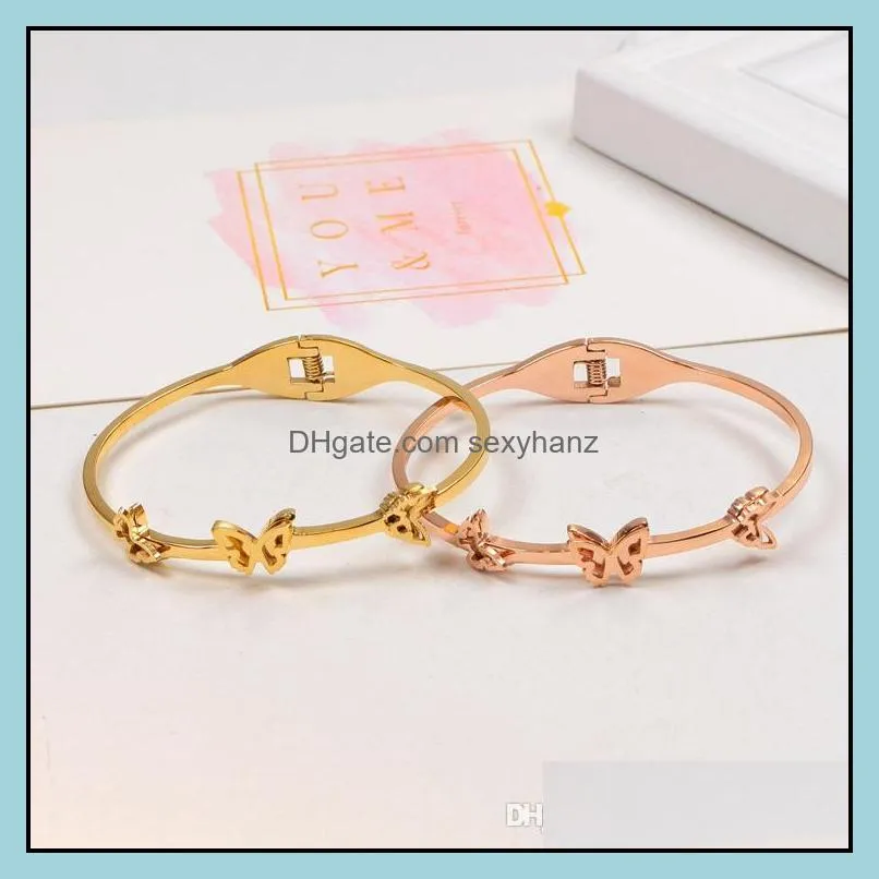 Bracelet Bangles Women Brand Jewelry Titanium steel high quality bracelet femm women gift brazalete mujer