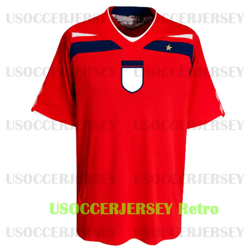 Cuba Red Vintage Soccer Jersey -- Size M