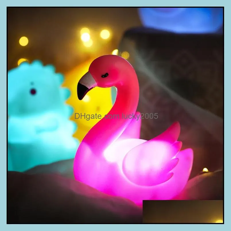 Luminous doll holders bedroom table lamp bedside night light children`s room art decoration household wall toy gift