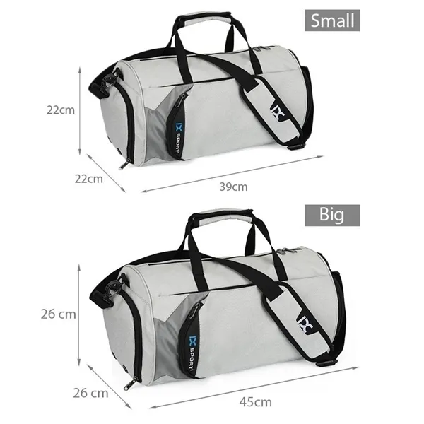 Men Gym Bags For Training Fitness Travel Sport Handbag With Shoes Pouch Multifunction Dry Wet Separation Women Yoga bag Y0803