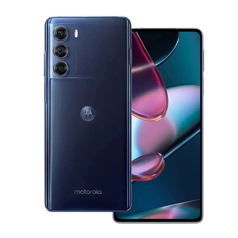 Original Lenovo Motorola Edge X30 Moto 5G Mobile Phone 12GB RAM 256GB ROM Snapdragon 8 Gen1 Android 6.8" Full Screen 60.0MP OTG NFC 5000mAh Fingerprint ID Smart Cell Phone