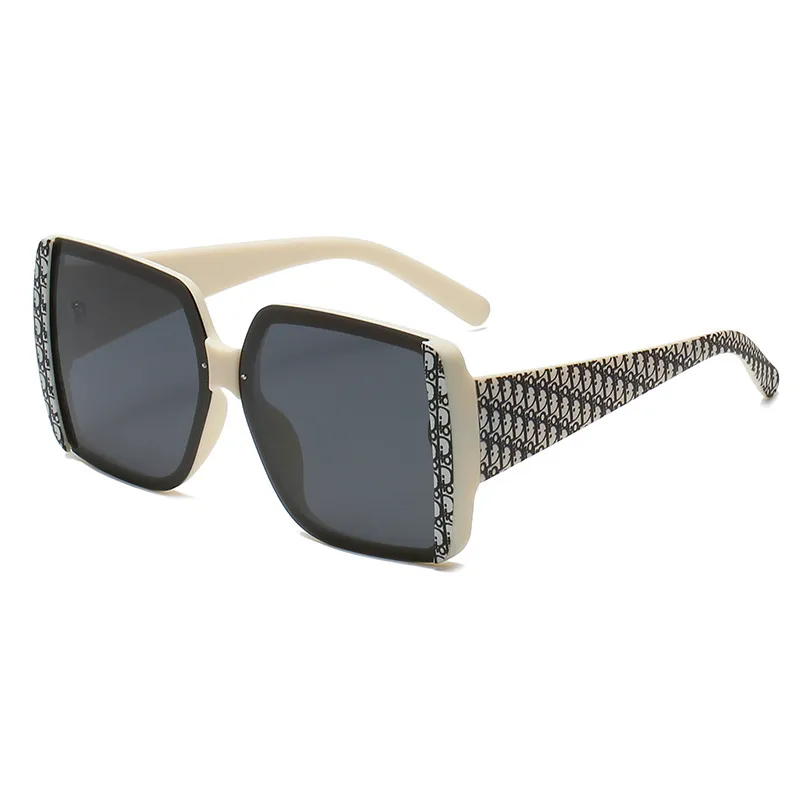 Diseñador de lujo Hombres Mujeres Gafas de sol Lentes de resina polarizadas Gafas de sol para hombres Anti UV400 JC564 #