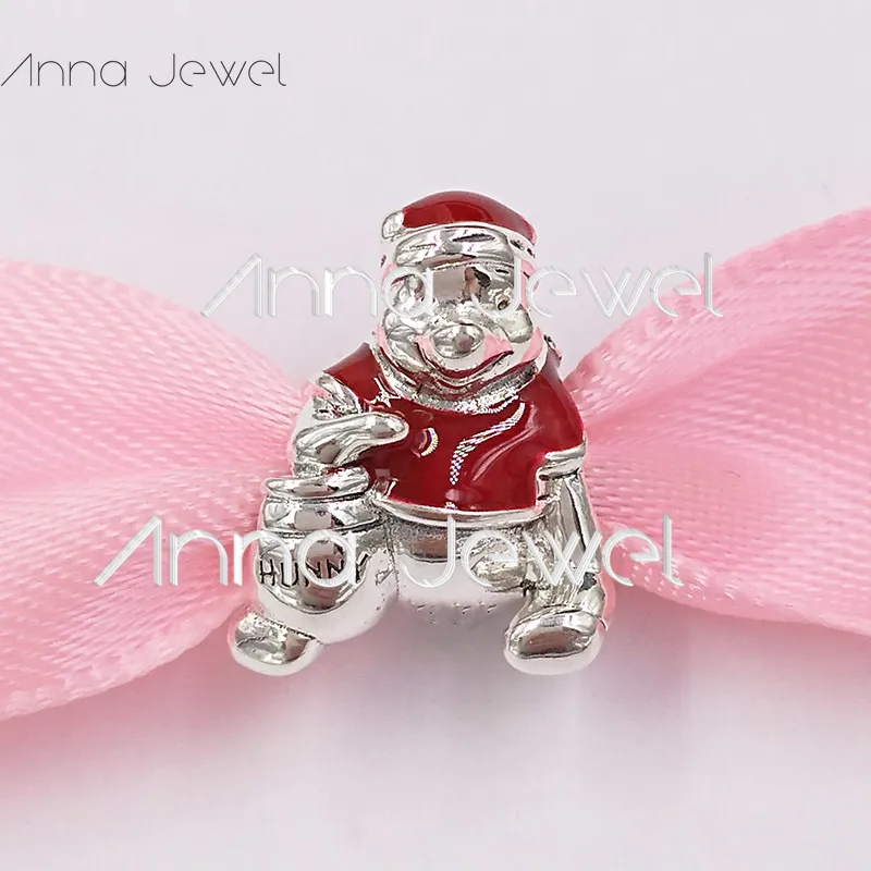 925 Ayar Gümüş Takı Yapımı Kiti Pandora Disny Winio Pooh Hunny Pot Charm Sevimli Ayı Boncuk Zincir Seti Bileklik Kadınlar Için Bileklik DIY El Yapımı Kolye 798451C01