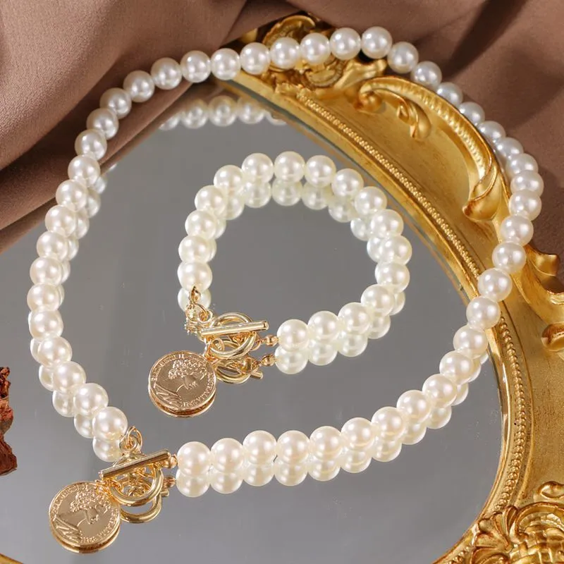 En Luxury Pearl Stone Shell Hängsmycke för Kvinnor Sommarstjärna Hjärtkedja Choker Halsband Bohemian Smycken Gift