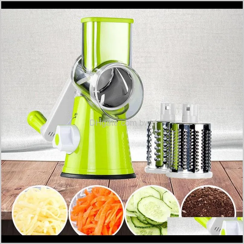 multi-function rotary grater vegetable shredded potato machine vegetable grater manual cabbage kitchen knife kitchen tool