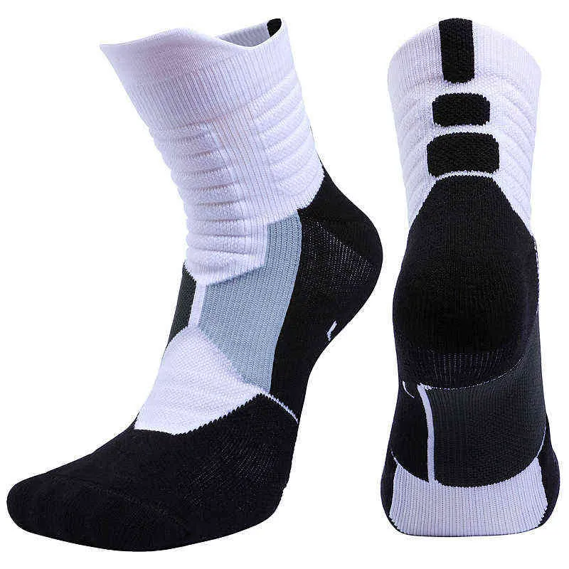 Brothock Professional deodorant basketball socks quick drying thick custom elite breathable sports socks towel bottom stockings Y1201