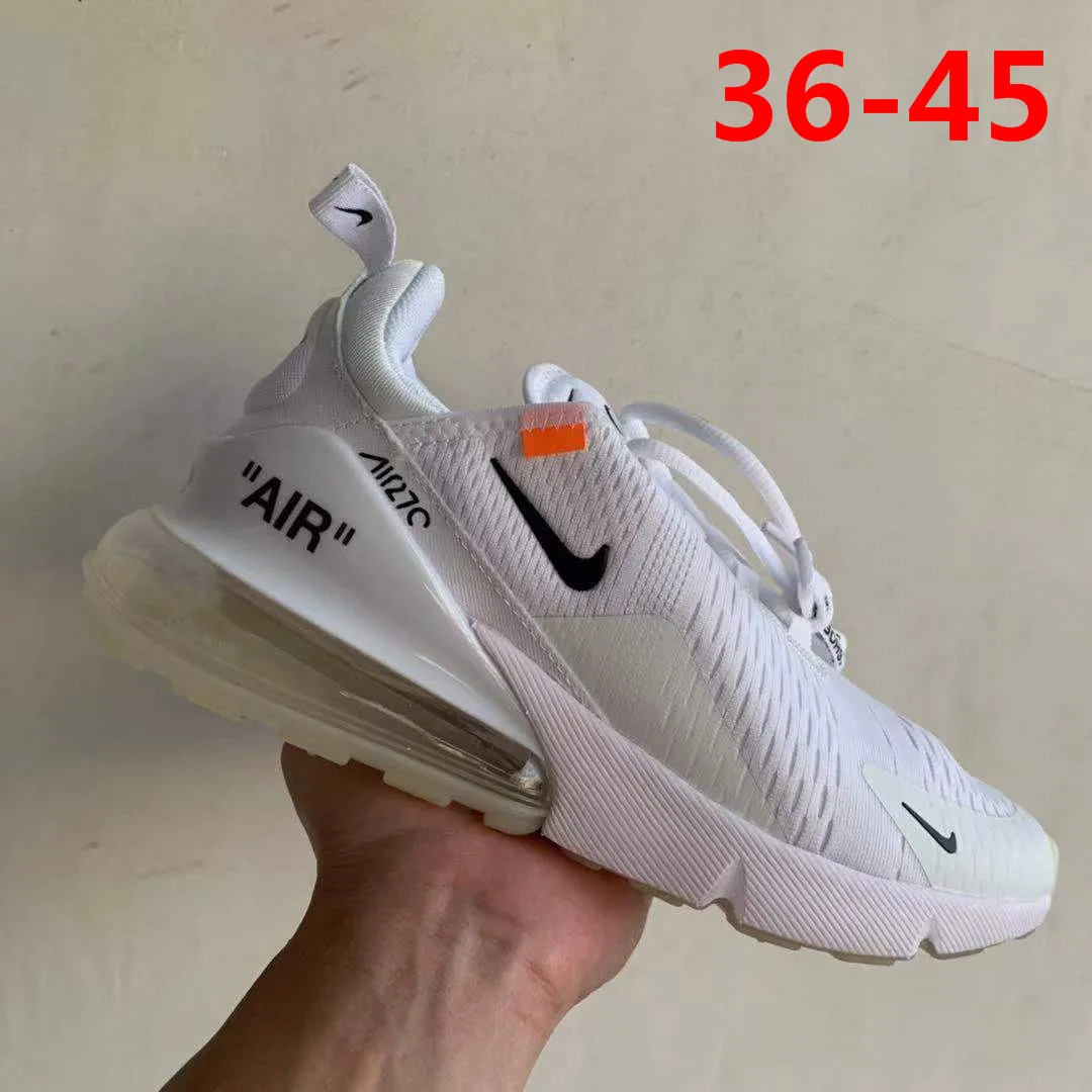 Off white x nike air max 270 white top