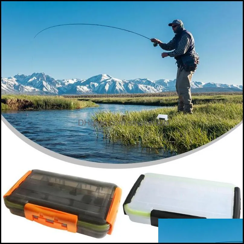 Fishing Accessories Waterproof Box Fine Craftsmanship Transparent Cover Large Capacity Multifunctional Accessory For Outdoor