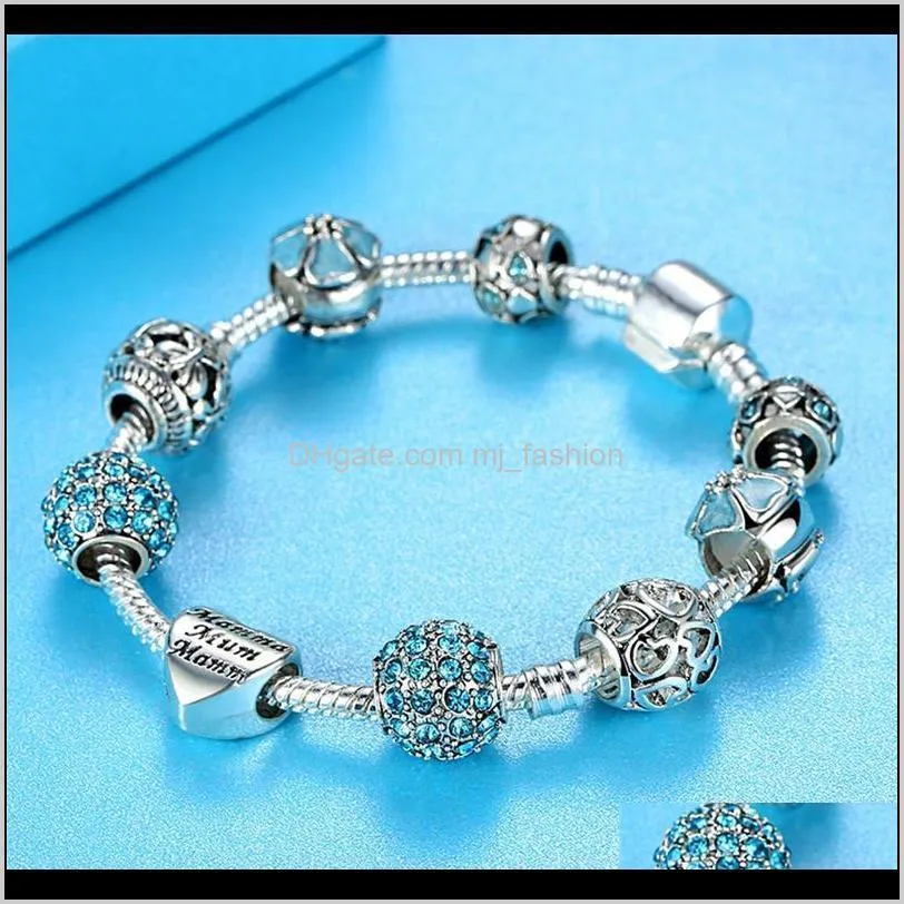 bracelets strands europe america alloy manual macropore flower love bracelet for women diy available in two colors