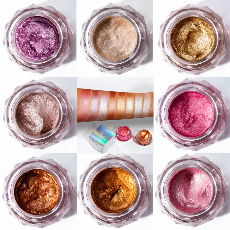 Face Highlighter Jelly Gel Mermaid Eyeshadow Glow Body Glitter