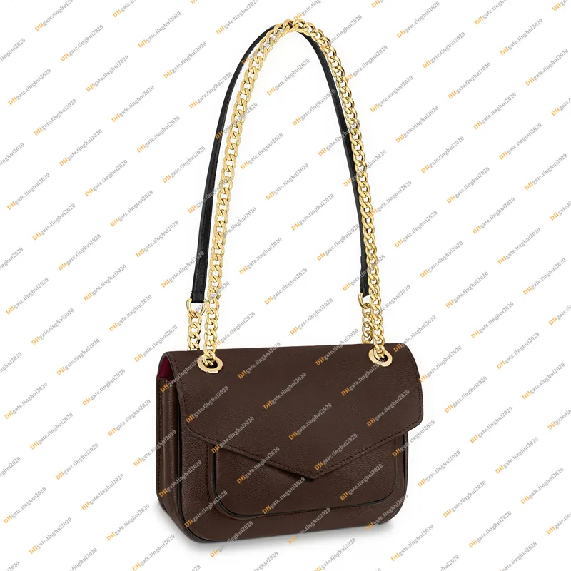 Ladies Fashion Casual Designe Luxury PASSY Chain Bag Crossbody 