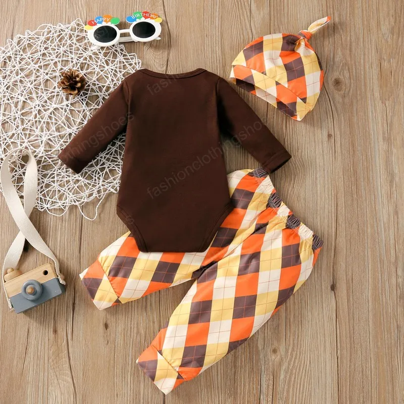 Turkish Letter Print Thanksgiving Newborn Outfit Set For Infants And  Toddlers Includes Tops, Geometry Pants, And Hats Perfect For Spring And  Autumn Fashion From Fashionclothingshoes, $10.21