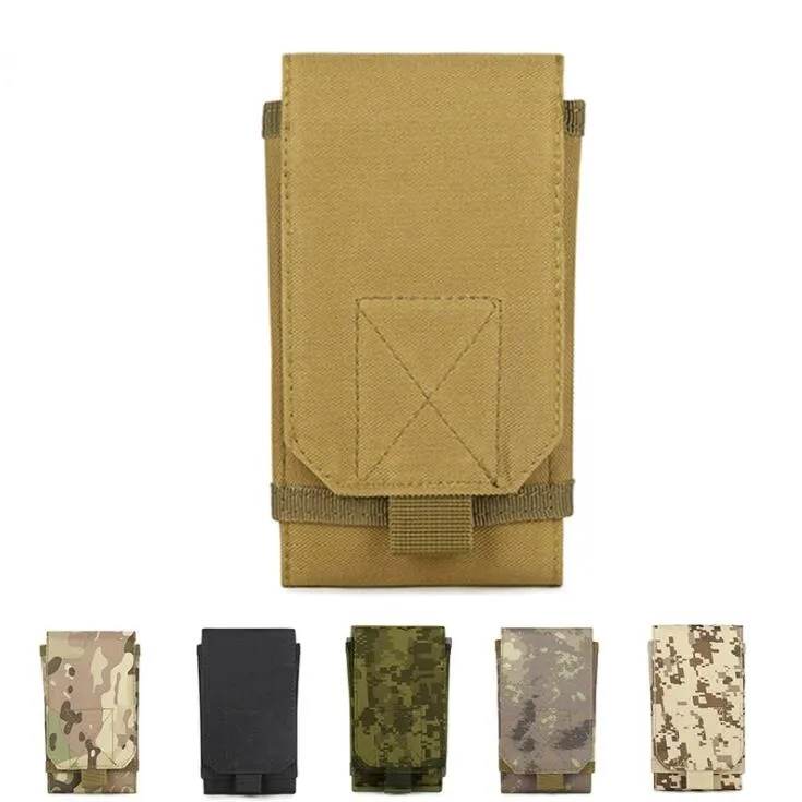 Tactical molle Mini belt Phone Case cover bag Universal Fanny Hip waistbag Outdoor waterproof Army Military Wallet Pouch Purse Packs Running waistbag