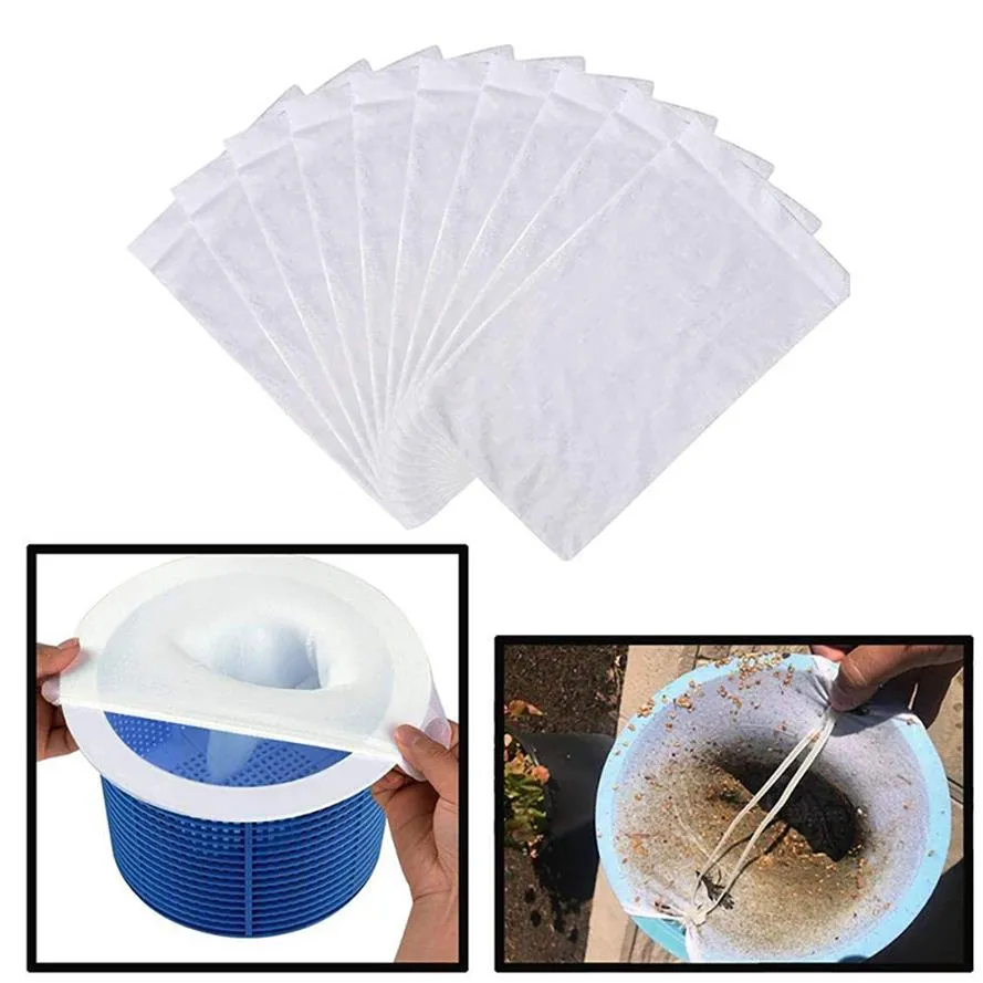 5Pcs set Skimmer Basket Filter filtration Removes Leaves Cleaning Tool Swimming Pool Skimmers Socks Protection Pump Pools Accessories a37