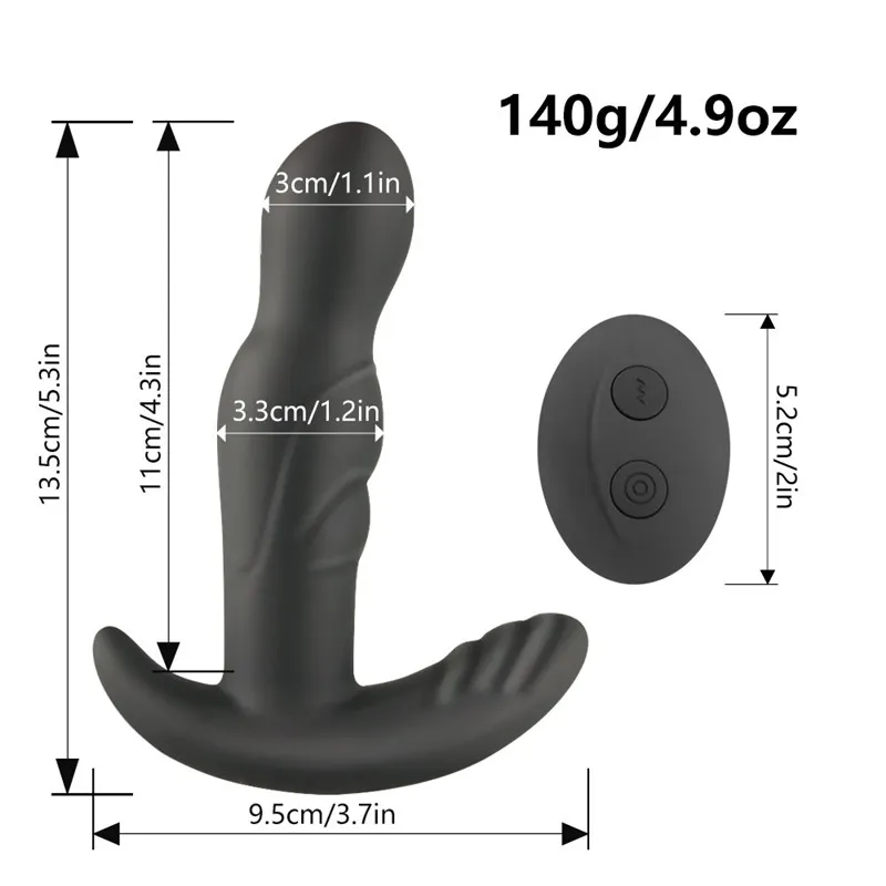 Prostate Massager 360 Degree Rotating Anal Vibrator for Men Silicone  Rechargeable 13.2x9.9x4.1cm from Dhgate Vibrators - price 28.43