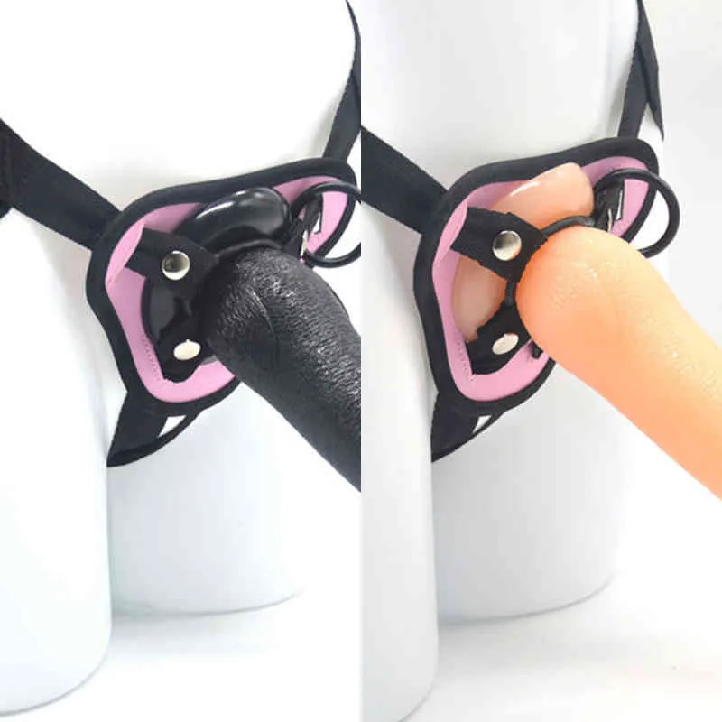 NXY Dildos Wear Elephant Clam Simulation Penis Adult Fun Products Dispositivo di masturbazione lesbica Pantaloni 0221