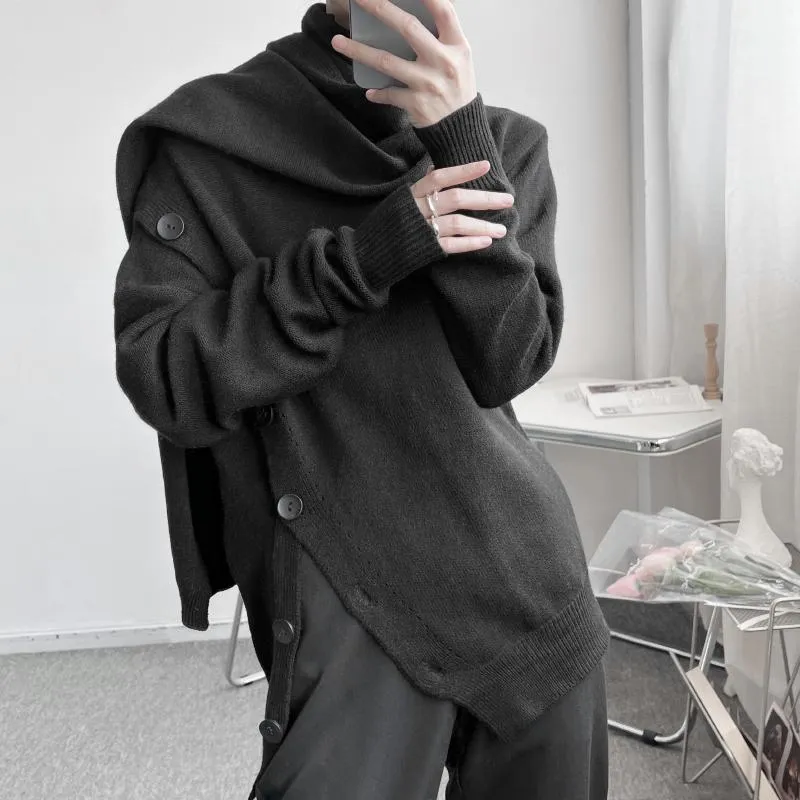 直売安い メンズセーター原宿ハラジュックマン街路服服タートルネックセーター男性長袖ニットカーディガン秋冬の柔らかい暖かい 直販限定 Www Care7 Org