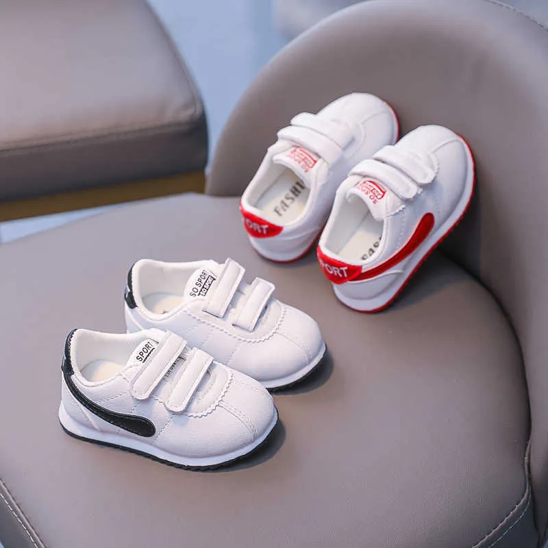 Baby Boy Shoes for 1 Year Old Soft Bottom Toddler Shoes Girl Stripe Newborn Hook Loop Flat Sneakers Infant Fall Shoes D09251 H0917