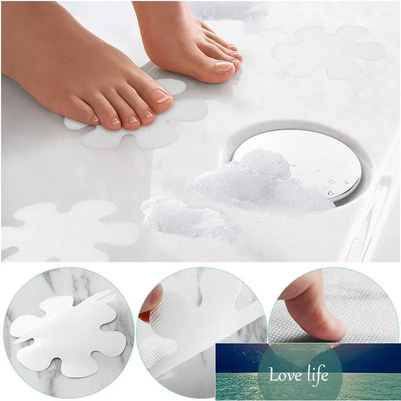 Flower Shape PEVA Anti Slip Babydam Bathtub Divider Stickers Decals Safety Bath  Shower Treads 10CM Transparent From Wearnice, $5.81