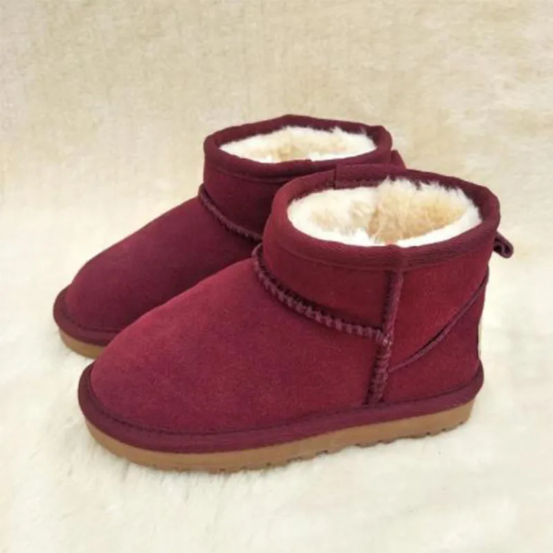 Hot sell Brand Children Girls Boots Shoes Winter Warm Toddler Boys Kids Snow Children