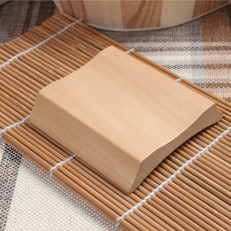 Placa de sabão de madeira natural Placa de sabão quadrado Sabão criativo limpo Sabanos de prato para casa 3 5zzb Q2
