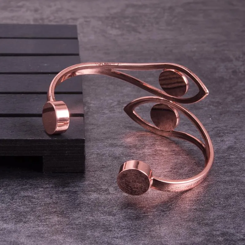 Bangle Dolphin Pure Copper Bracelets For Women Green Artificial