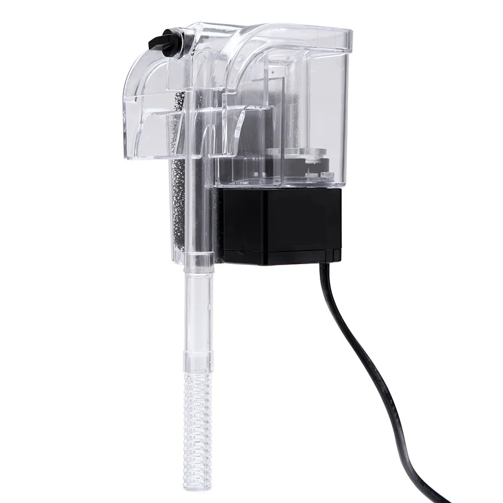 Filtration Heizung Heimtierbedarf Hausgartenexterne Sauerstoffpumpe Wasserfallfilter für Fischschildkrötenbecken Aquarium 220-240V Aquarien Zubehör