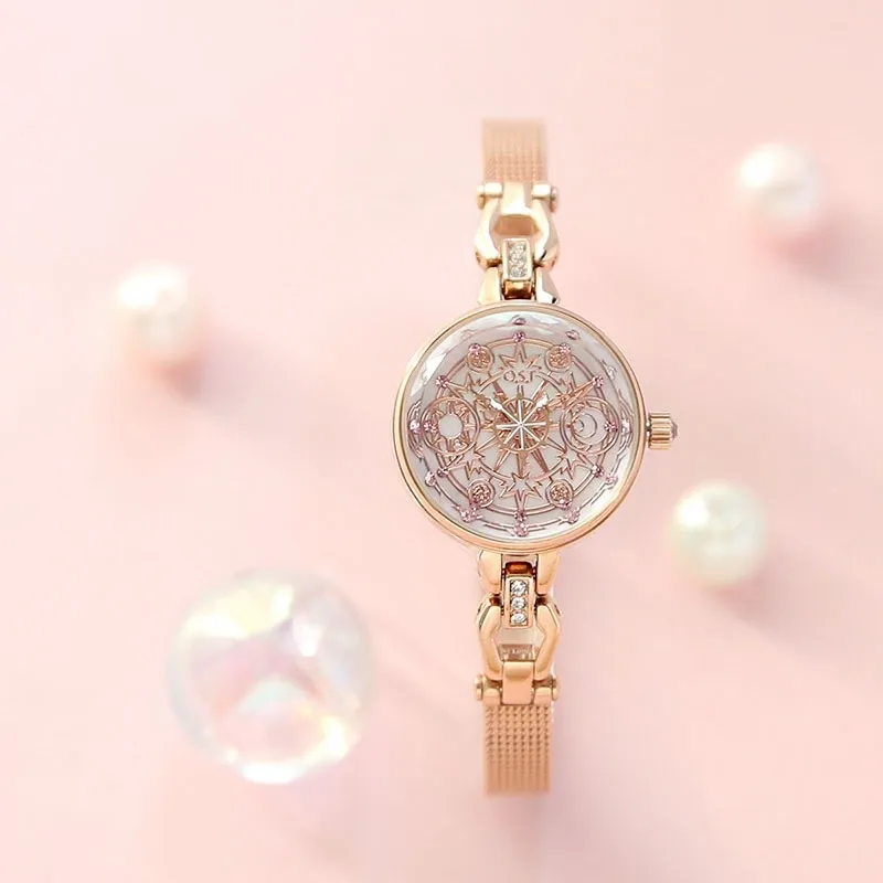 cardcaptor card captor sakura clear cards bracele jewelry Wrist watch anime toy KINOMOTO SAKURA