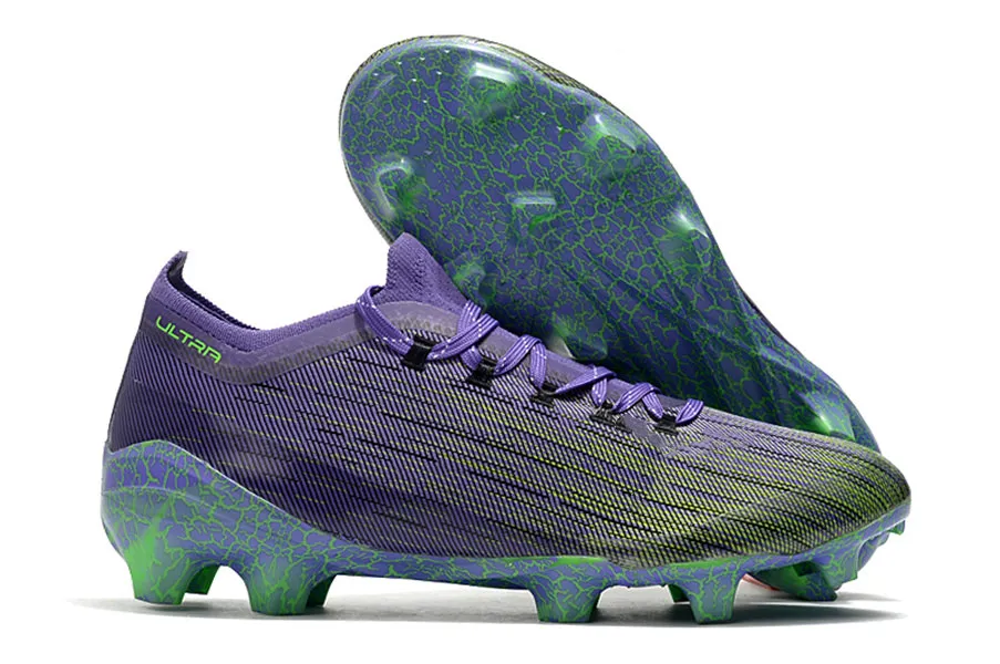 Neon green deals football cleats