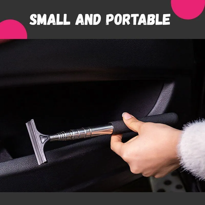 Rear-View Mirror Wiper Retractable Rear-View Mirror Wiper Quickly Wipe  Water Removal Towel Glass Cleaning Supplies For Cars