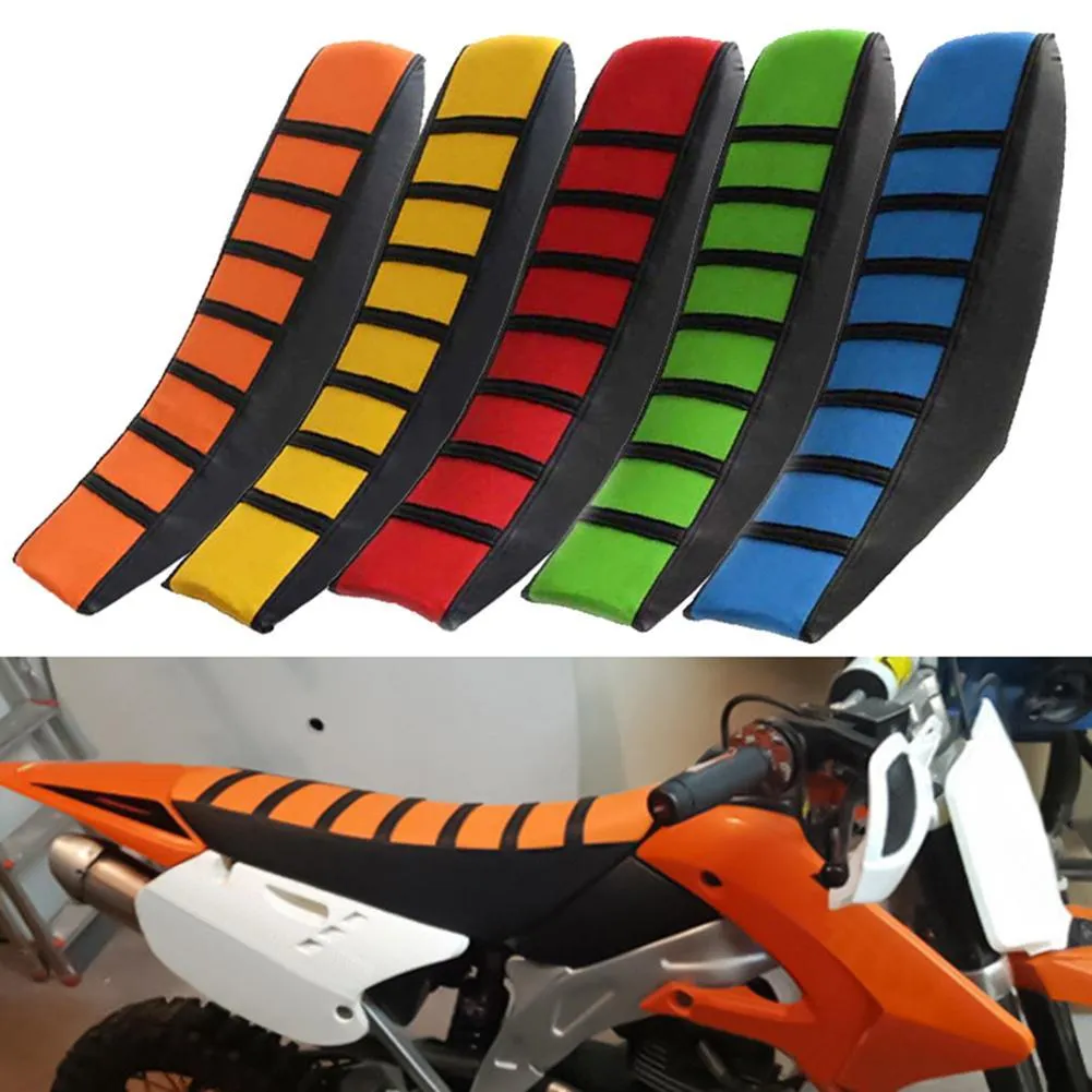 Coprimoto Coprisedile morbido in gomma universale a 5 colori di alta qualità per KTM per Kawasaki per Yamaha