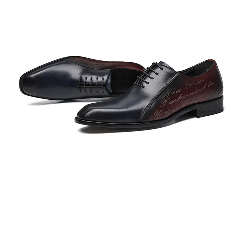 Hommes italiens Hommes Oxford Chaussure En Cuir Véritable Chaussures d'été pour hommes à porter des chaussures de vêtements de marque de mariée formelle