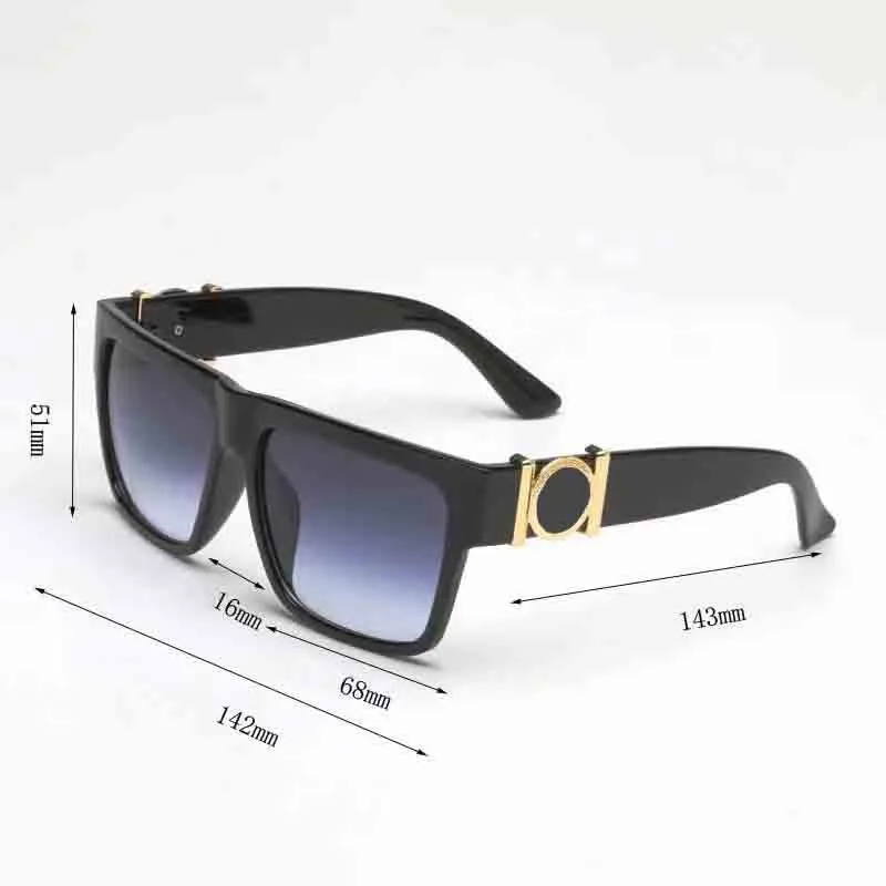 2021 New outdoor luxury striped 6002 sunglasses for men and women fashion delicate sunglasses