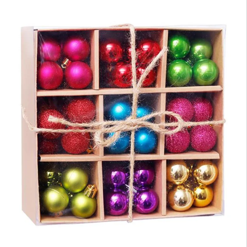 パーティーの装飾99ピースのクリスマスボールの装飾品ぶら下がりの木のぶら下がっているクリスマス休日の装飾的なペンダント