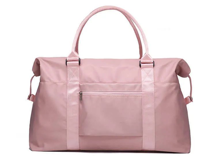 Pink Gym Bag Yoga Dry Wet Travel Fitness For swimming Men Handbag Women Nylon Luggage With Shoes Pocket Traveling Sport backpack