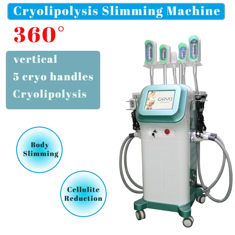 360 graden vet bevriezen cryolipolyse lichaam afslanken machine rf radiofrequentie huid whitening lipo lasergewicht verliezen