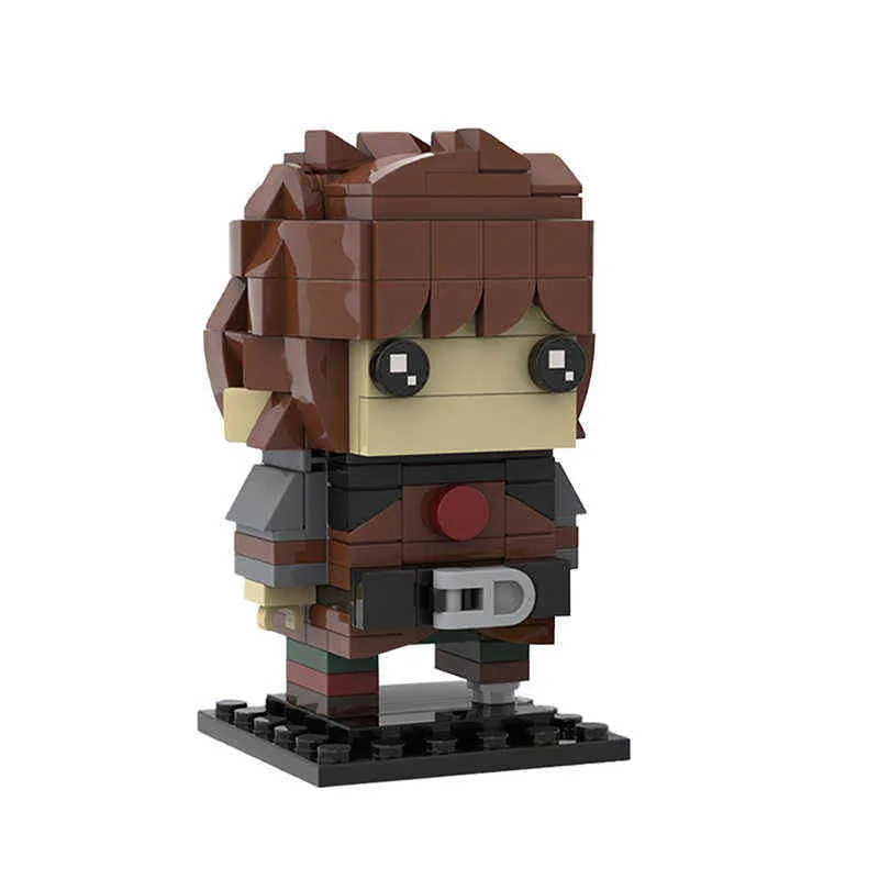 MOC Мультфильм Аниме Фигурки Тренер Икота Дракона Brickheadz СтроительныеБлоки Обучение Беззубик Глава Кирпичи Игрушки Подарки Детям H0824 От 1 335руб.