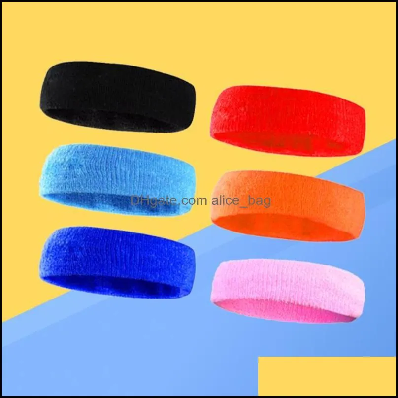 Sweatband Safety Athletic Outdoor As Sports & Outdoorssweatband 6Pcs Sport Headbands Absorbent Non-Slip Sweatbands Super Headband For Fitnes