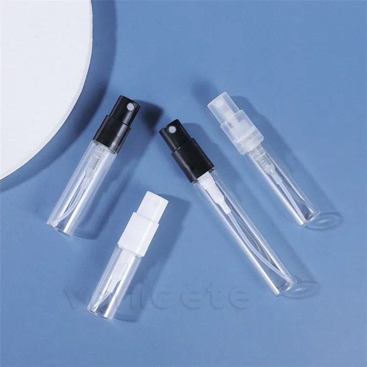 2ml/3ml/5ml spray bottle Packing bottles samples sample in perfume glass bottleZC460