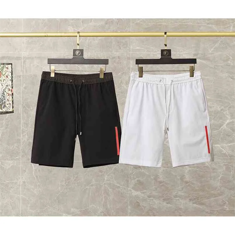 Letnie męskie Spodenki Casual Solid Color Loose Outdoor Pięciopunktowe Spodnie Para Plaża Dobra jakość 210716